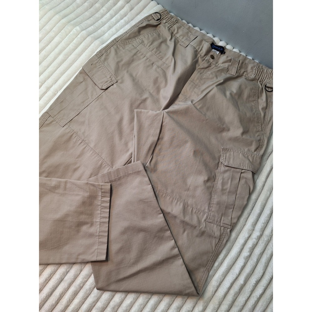 GALLS Pro Tec Force Rip‎ Stop Cargo Pants Mens 40X34 Beige  Utility Tactical